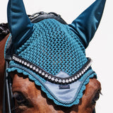 Equestrian Stockholm Ear Bonnet Teal Blue - Equestrian Stockholm - Equiluxe Tack