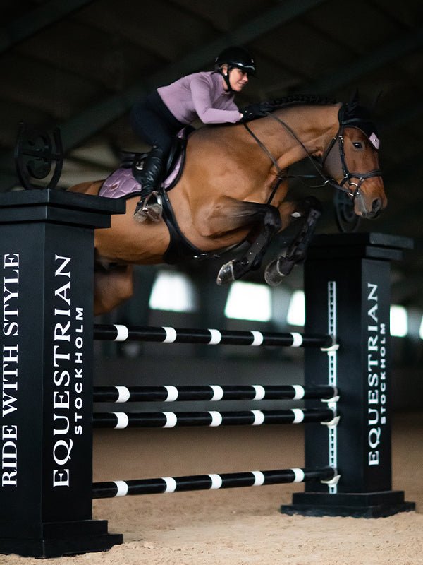 Equestrian Stockholm Jump Saddle Pad Anemone - Equestrian Stockholm - Equiluxe Tack