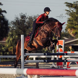 Equestrian Stockholm Jump Saddle Pad Bordeaux - Equestrian Stockholm - Equiluxe Tack