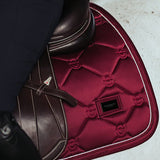 Equestrian Stockholm Jump Saddle Pad Bordeaux - Equestrian Stockholm - Equiluxe Tack