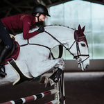 Equestrian Stockholm Jump Saddle Pad Bordeaux - Equestrian Stockholm - Equiluxe Tack