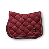 Equestrian Stockholm Jump Saddle Pad Bordeaux - Equestrian Stockholm - Equiluxe Tack