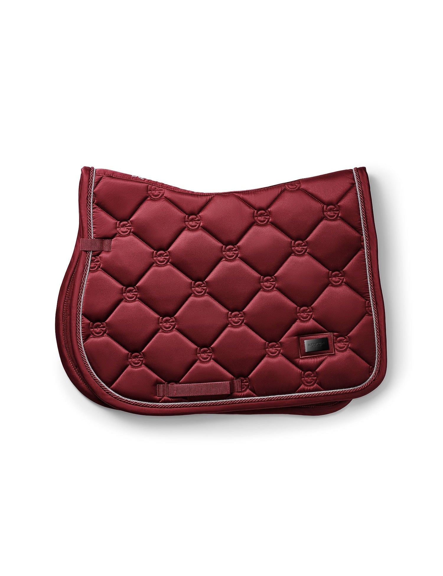 Equestrian Stockholm Jump Saddle Pad Bordeaux - Equestrian Stockholm - Equiluxe Tack