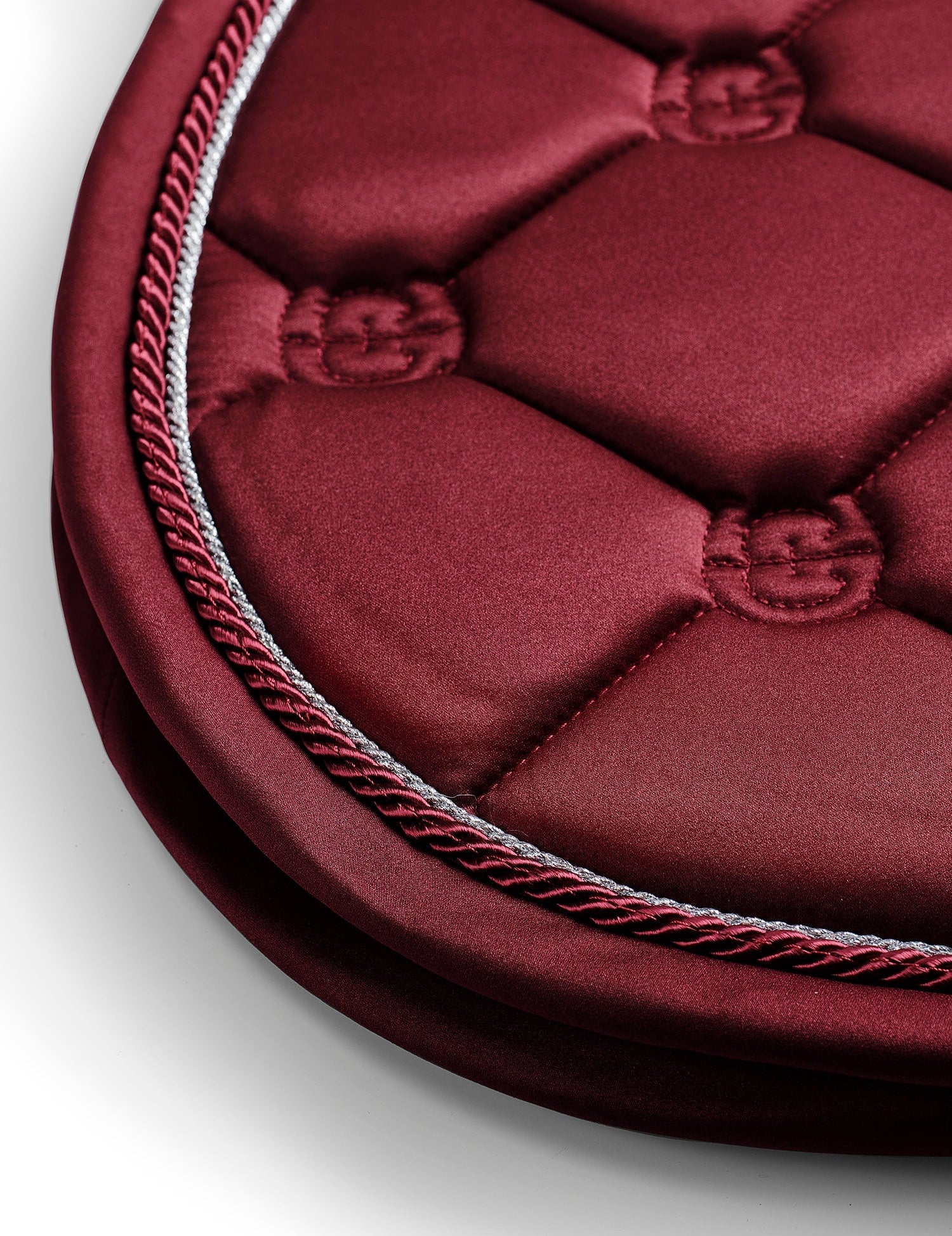 Equestrian Stockholm Jump Saddle Pad Bordeaux - Equestrian Stockholm - Equiluxe Tack