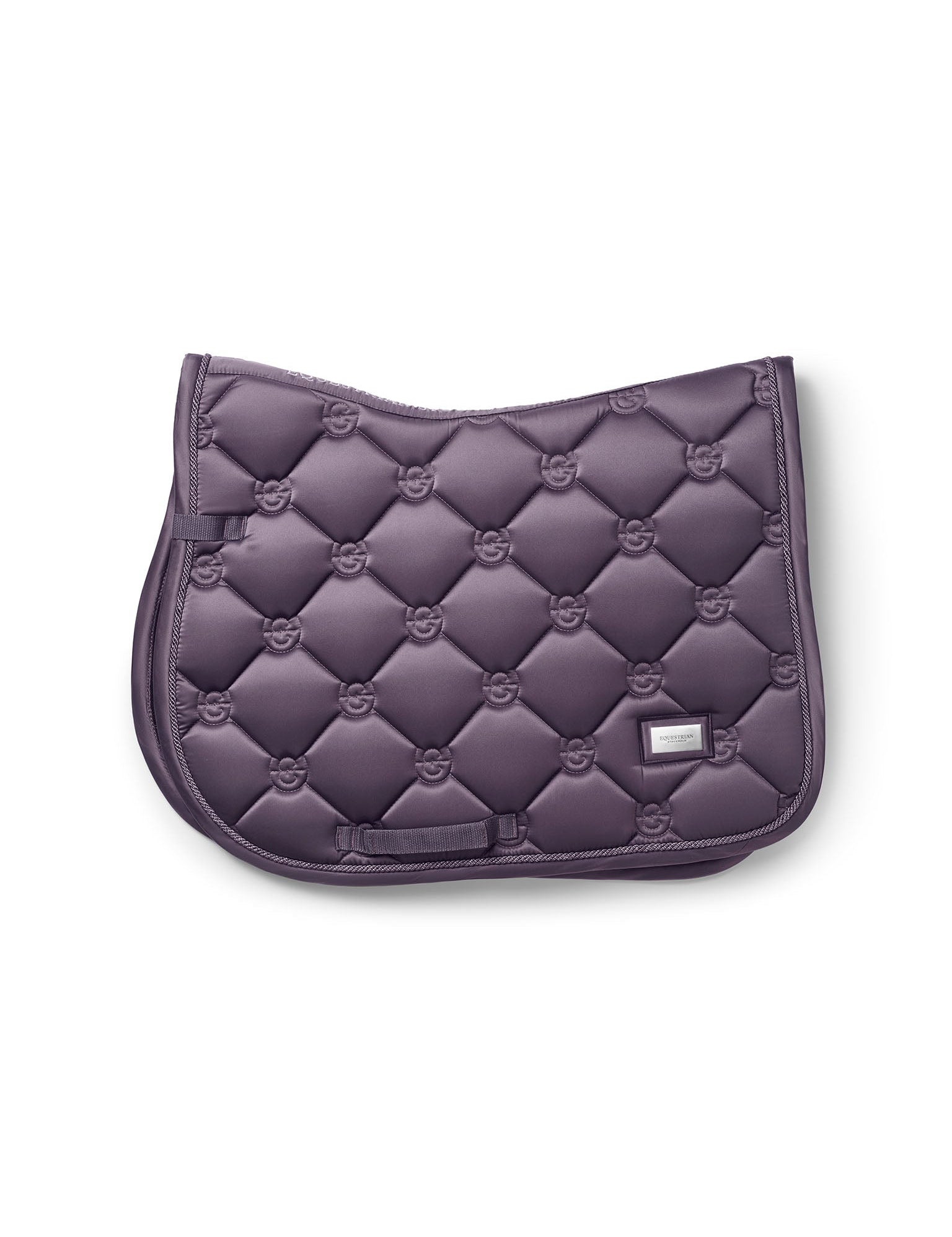Equestrian Stockholm Jump Saddle Pad Dark Violet - Equestrian Stockholm - Equiluxe Tack