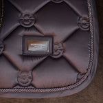 Equestrian Stockholm Jump Saddle Pad Dark Violet - Equestrian Stockholm - Equiluxe Tack