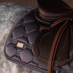 Equestrian Stockholm Jump Saddle Pad Dark Violet - Equestrian Stockholm - Equiluxe Tack