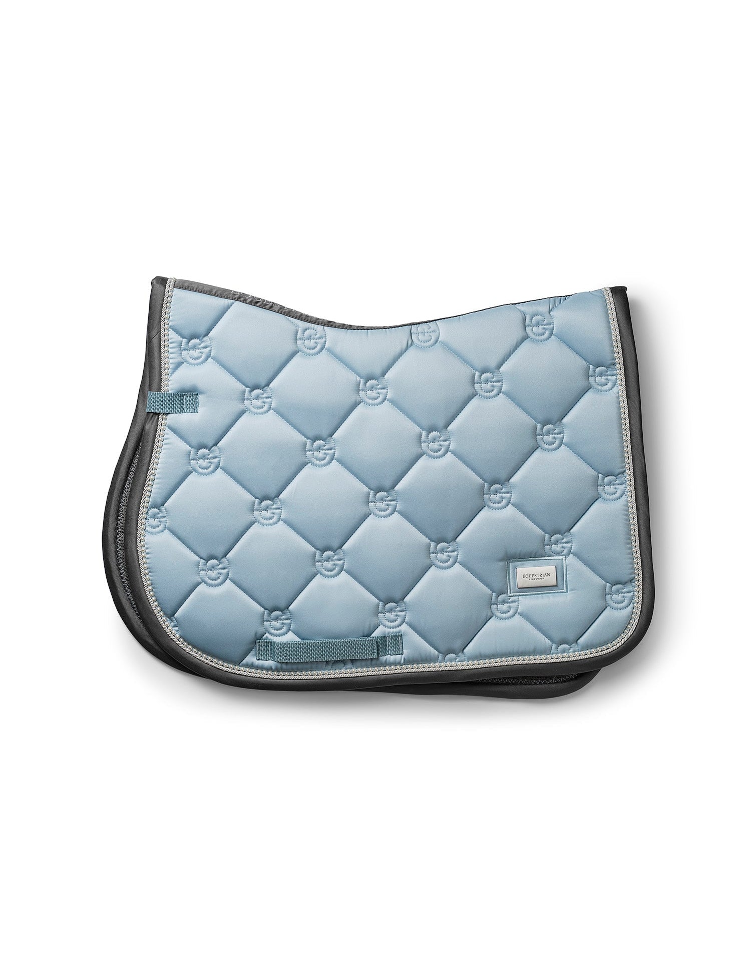 Equestrian Stockholm Jump Saddle Pad - Ice Blue Pearl - Equestrian Stockholm - Equiluxe Tack