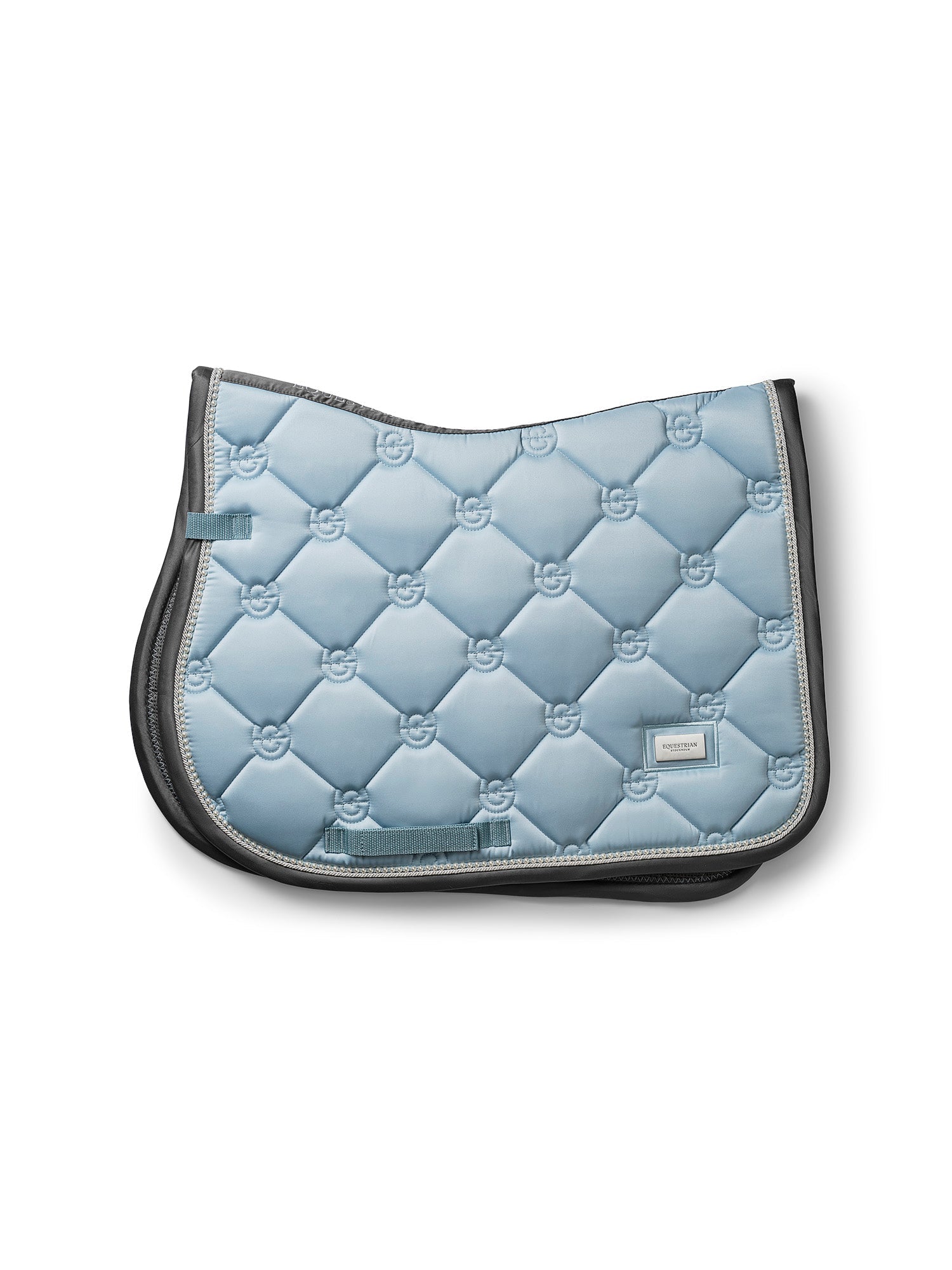 Equestrian Stockholm Jump Saddle Pad - Ice Blue Pearl - Equestrian Stockholm - Equiluxe Tack