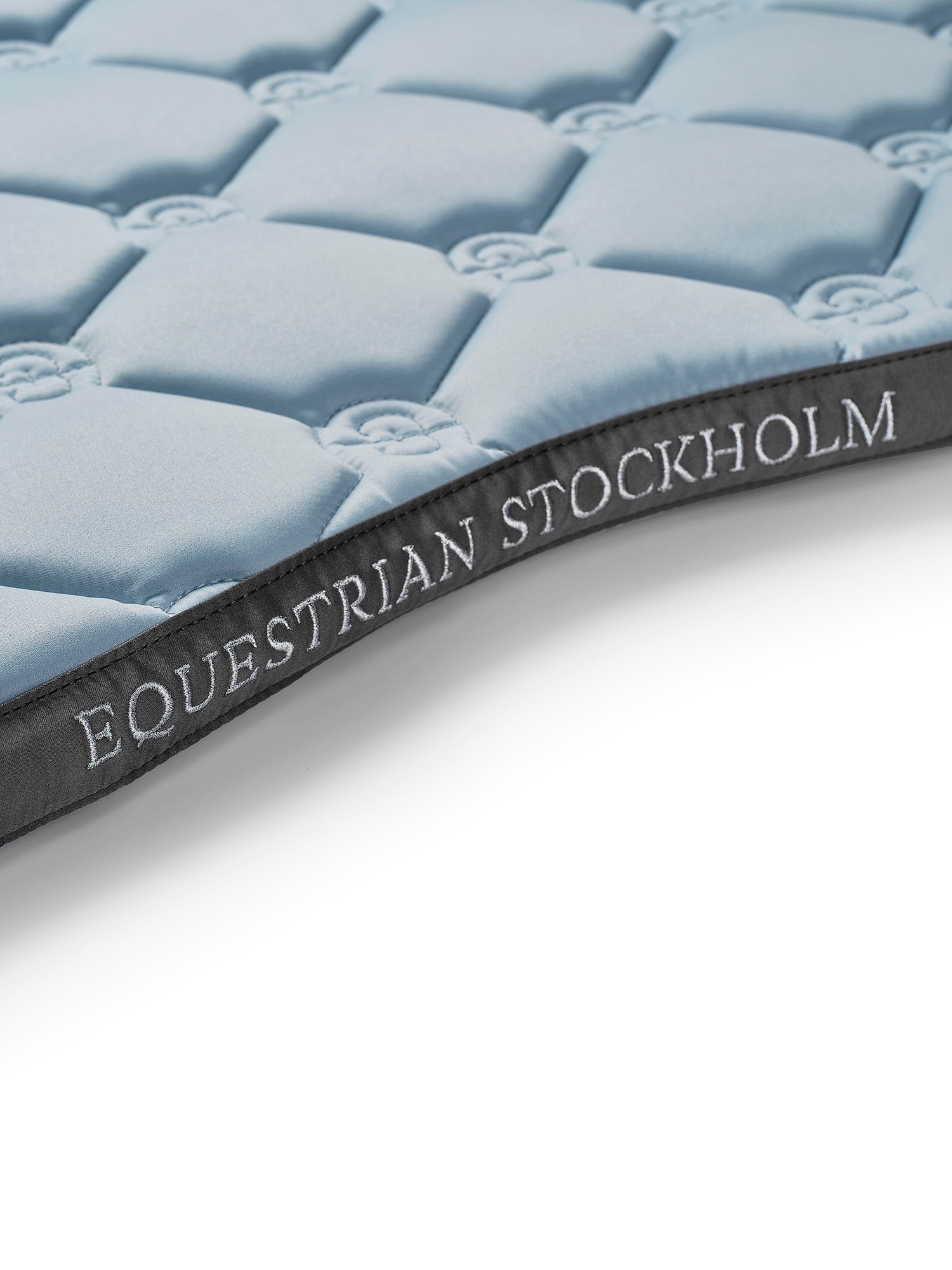 Equestrian Stockholm Jump Saddle Pad - Ice Blue Pearl - Equestrian Stockholm - Equiluxe Tack