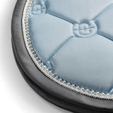 Equestrian Stockholm Jump Saddle Pad - Ice Blue Pearl - Equestrian Stockholm - Equiluxe Tack