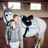 Equestrian Stockholm Jump Saddle Pad - Ice Blue Pearl - Equestrian Stockholm - Equiluxe Tack