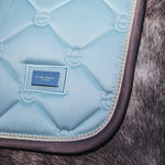 Equestrian Stockholm Jump Saddle Pad - Ice Blue Pearl - Equestrian Stockholm - Equiluxe Tack