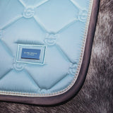 Equestrian Stockholm Jump Saddle Pad - Ice Blue Pearl - Equestrian Stockholm - Equiluxe Tack