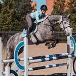 Equestrian Stockholm Jump Saddle Pad - Ice Blue Pearl - Equestrian Stockholm - Equiluxe Tack