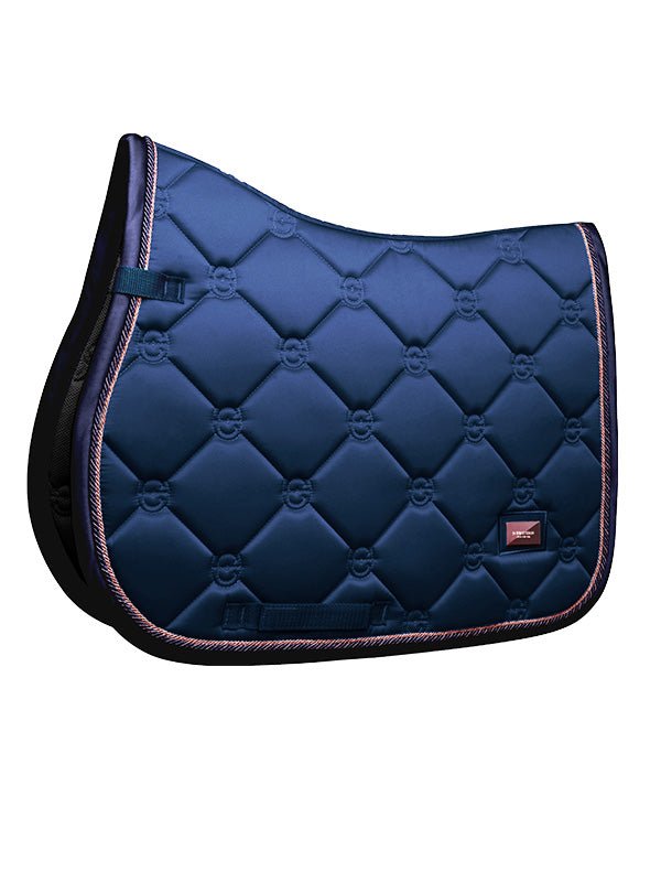 Equestrian Stockholm Jump Saddle Pad Lagoon Blush - Equestrian Stockholm - Equiluxe Tack