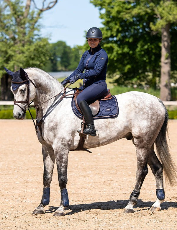 Equestrian Stockholm Jump Saddle Pad Lagoon Blush - Equestrian Stockholm - Equiluxe Tack