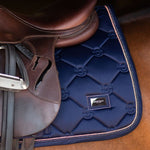 Equestrian Stockholm Jump Saddle Pad Lagoon Blush - Equestrian Stockholm - Equiluxe Tack
