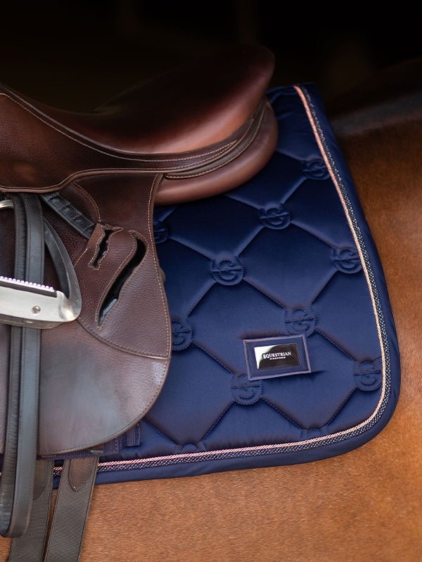 Equestrian Stockholm Jump Saddle Pad Lagoon Blush - Equestrian Stockholm - Equiluxe Tack