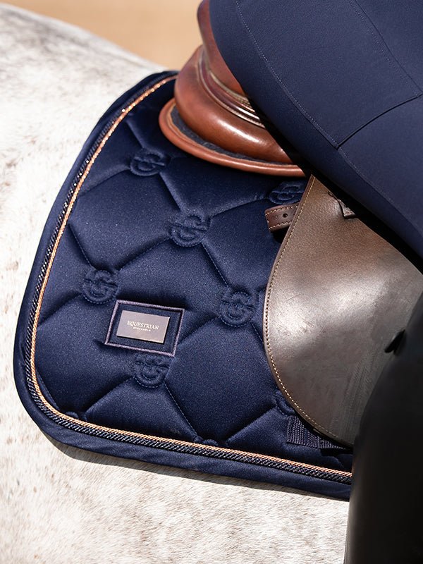 Equestrian Stockholm Jump Saddle Pad Lagoon Blush - Equestrian Stockholm - Equiluxe Tack