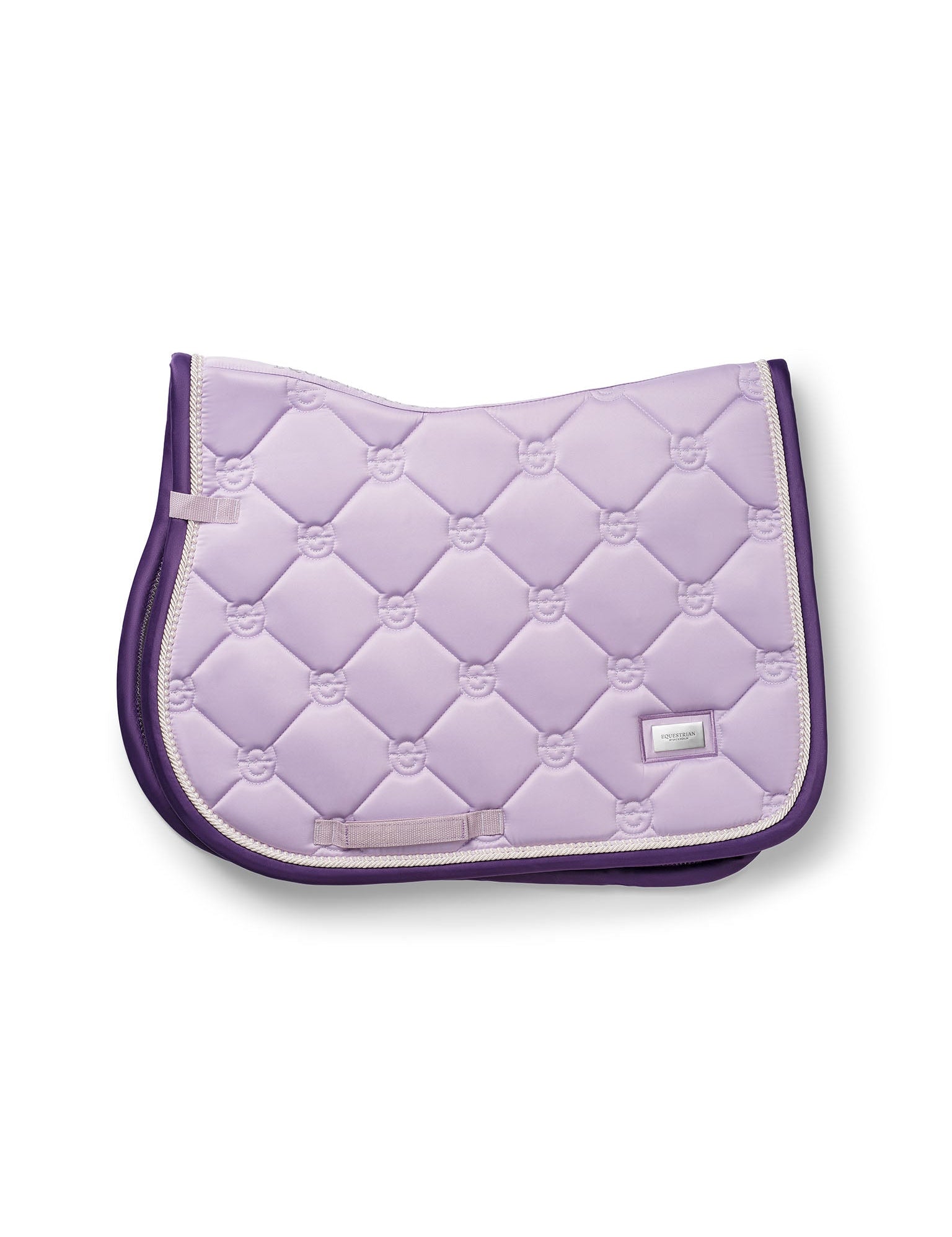 Equestrian Stockholm Jump Saddle Pad - Lavender Pearl - Equestrian Stockholm - Equiluxe Tack
