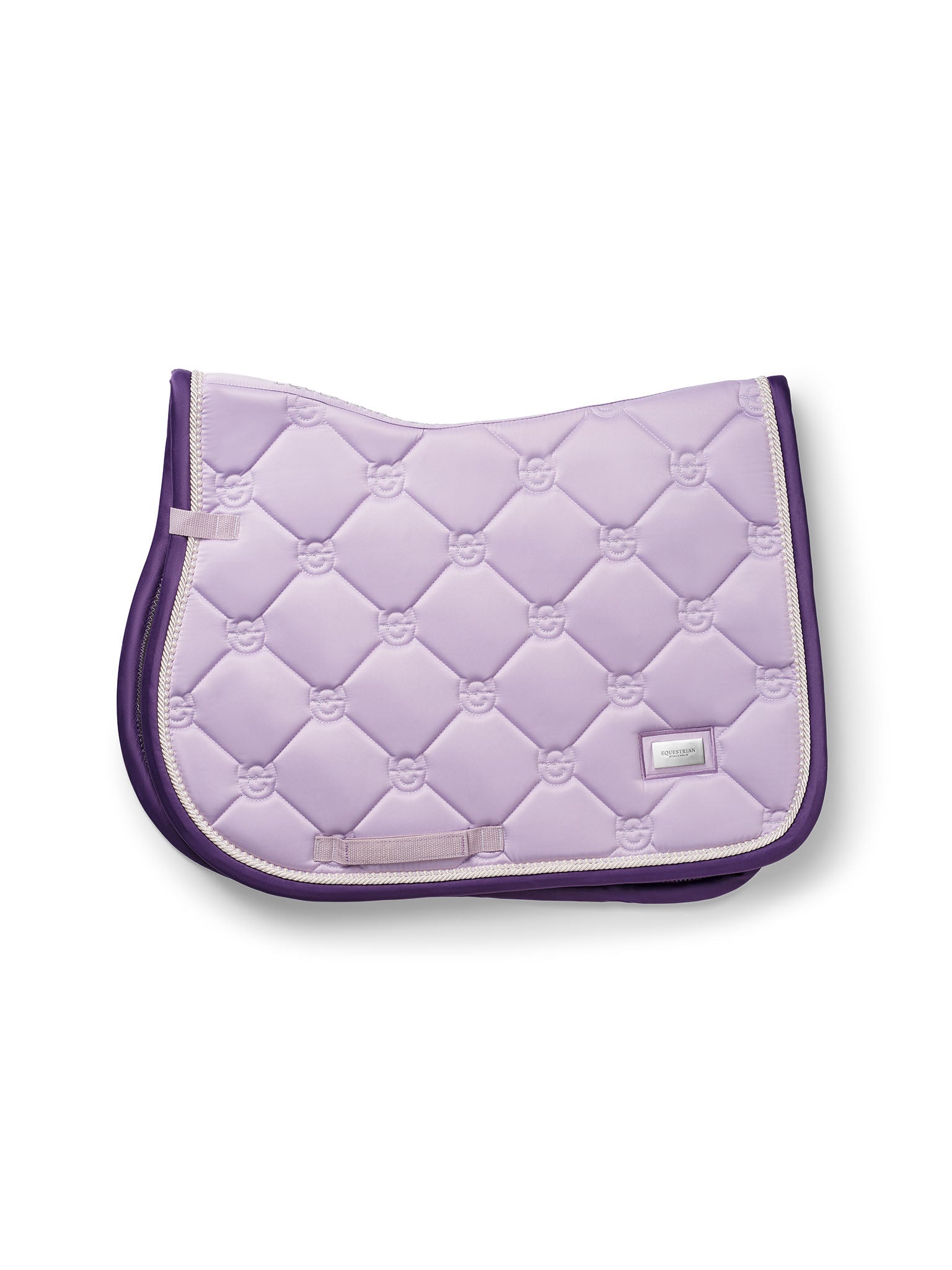 Equestrian Stockholm Jump Saddle Pad - Lavender Pearl - Equestrian Stockholm - Equiluxe Tack