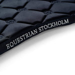 Equestrian Stockholm Jump Saddle Pad Midnight Blue - Equestrian Stockholm - Equiluxe Tack