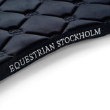 Equestrian Stockholm Jump Saddle Pad Midnight Blue - Equestrian Stockholm - Equiluxe Tack