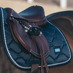 Equestrian Stockholm Jump Saddle Pad Midnight Blue - Equestrian Stockholm - Equiluxe Tack