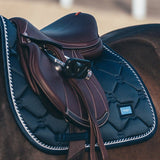 Equestrian Stockholm Jump Saddle Pad Midnight Blue - Equestrian Stockholm - Equiluxe Tack