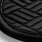 Equestrian Stockholm Jump Saddle Pad Modern Black - Equestrian Stockholm - Equiluxe Tack