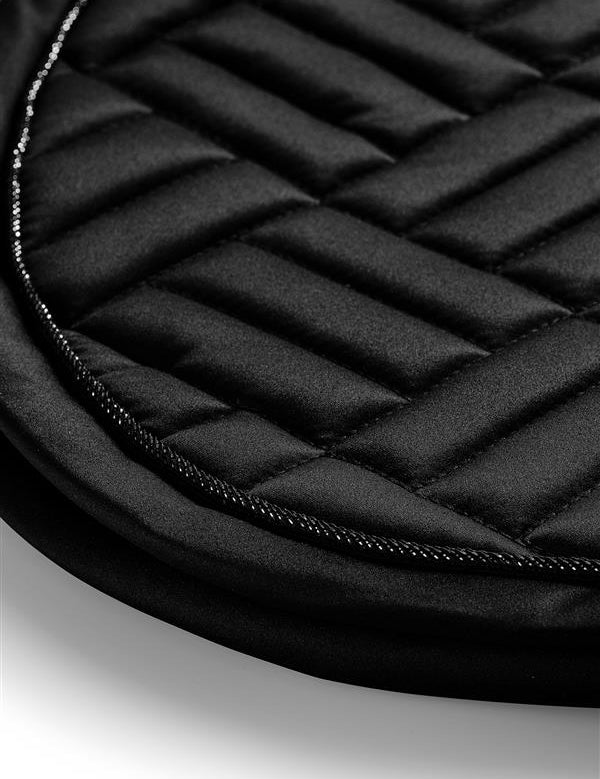 Equestrian Stockholm Jump Saddle Pad Modern Black - Equestrian Stockholm - Equiluxe Tack