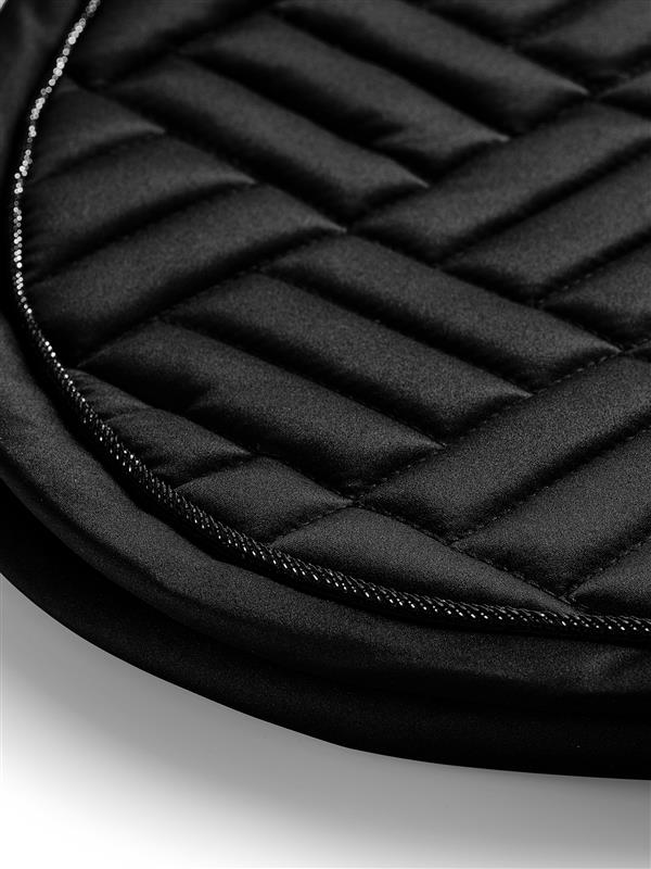Equestrian Stockholm Jump Saddle Pad Modern Black - Equestrian Stockholm - Equiluxe Tack