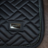 Equestrian Stockholm Jump Saddle Pad Modern Black - Equestrian Stockholm - Equiluxe Tack