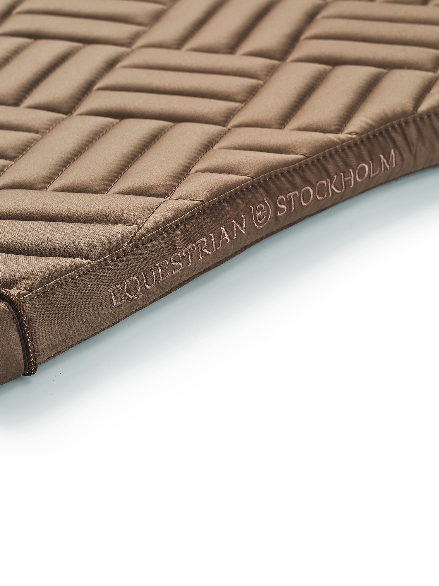 Equestrian Stockholm Jump Saddle Pad Modern Champagne - Equestrian Stockholm - Equiluxe Tack