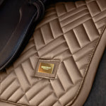 Equestrian Stockholm Jump Saddle Pad Modern Champagne - Equestrian Stockholm - Equiluxe Tack