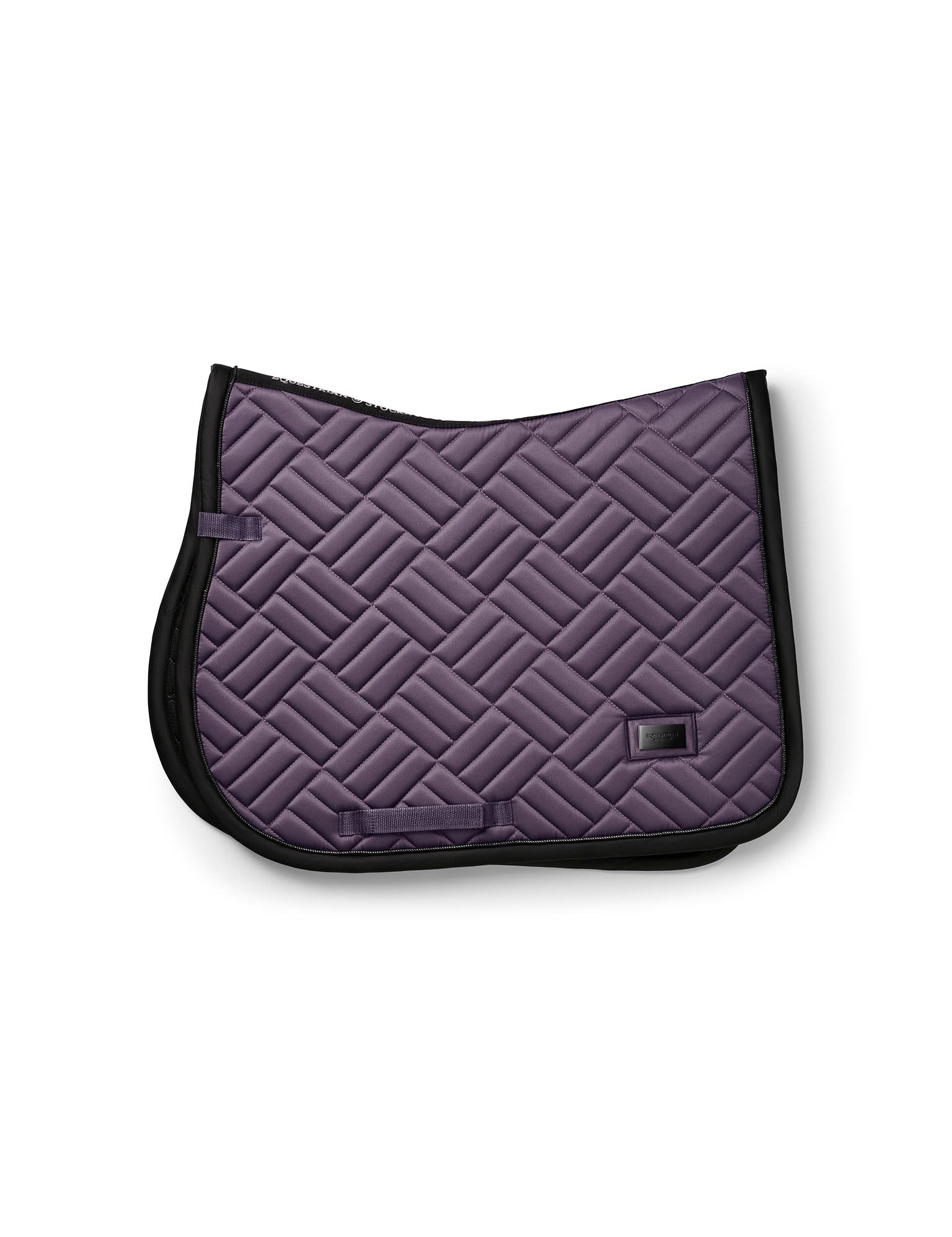 Equestrian Stockholm Jump Saddle Pad Modern Dark Violet - Equestrian Stockholm - Equiluxe Tack