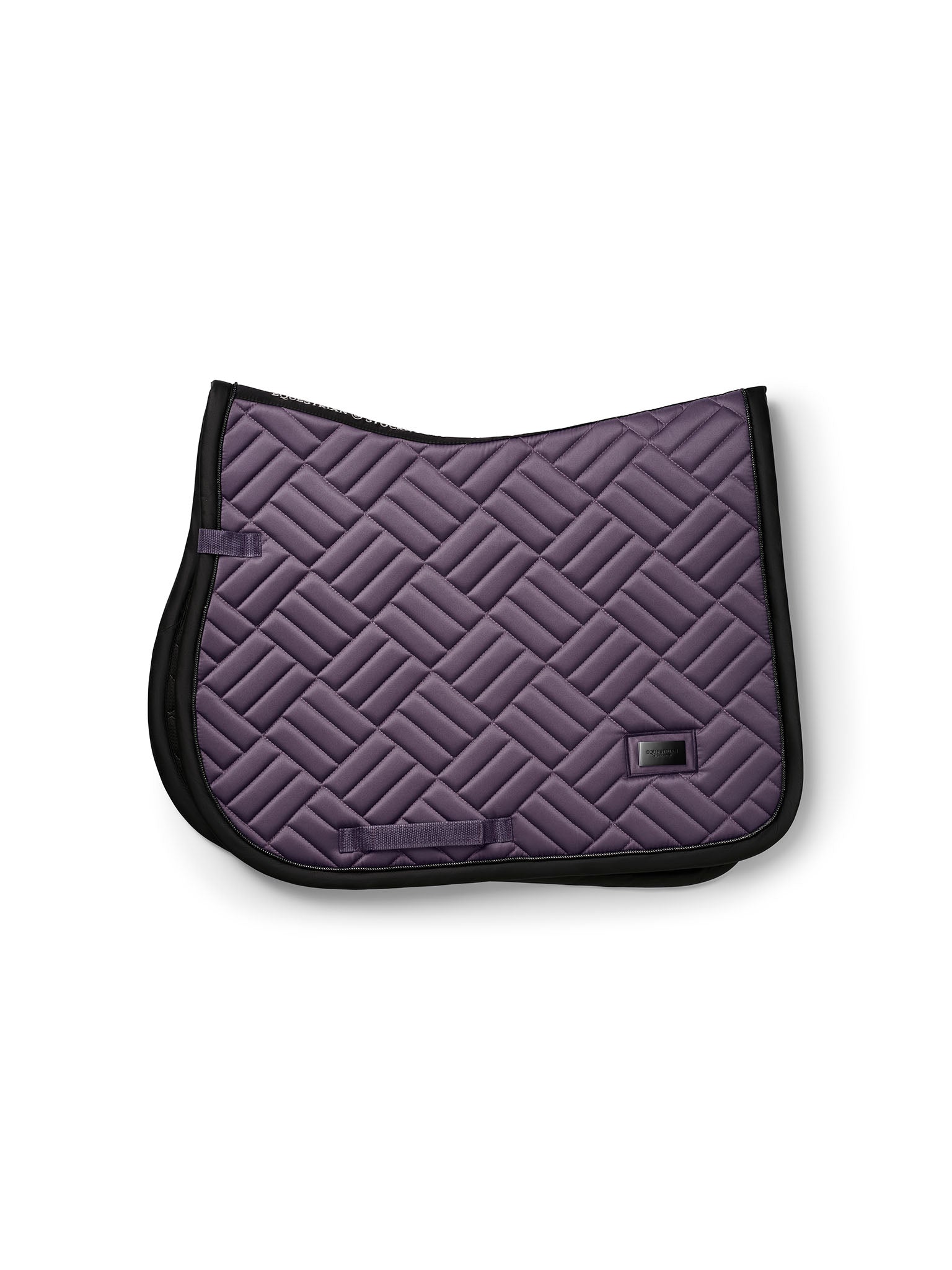 Equestrian Stockholm Jump Saddle Pad Modern Dark Violet - Equestrian Stockholm - Equiluxe Tack