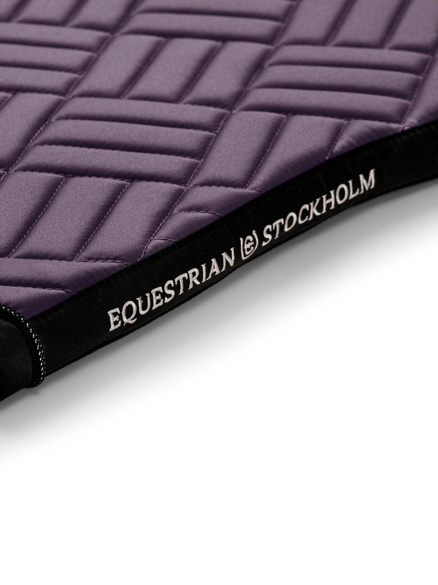 Equestrian Stockholm Jump Saddle Pad Modern Dark Violet - Equestrian Stockholm - Equiluxe Tack