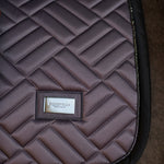 Equestrian Stockholm Jump Saddle Pad Modern Dark Violet - Equestrian Stockholm - Equiluxe Tack