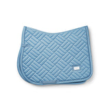 Equestrian Stockholm Jump Saddle Pad Modern Midsummer Blue - Equestrian Stockholm - Equiluxe Tack