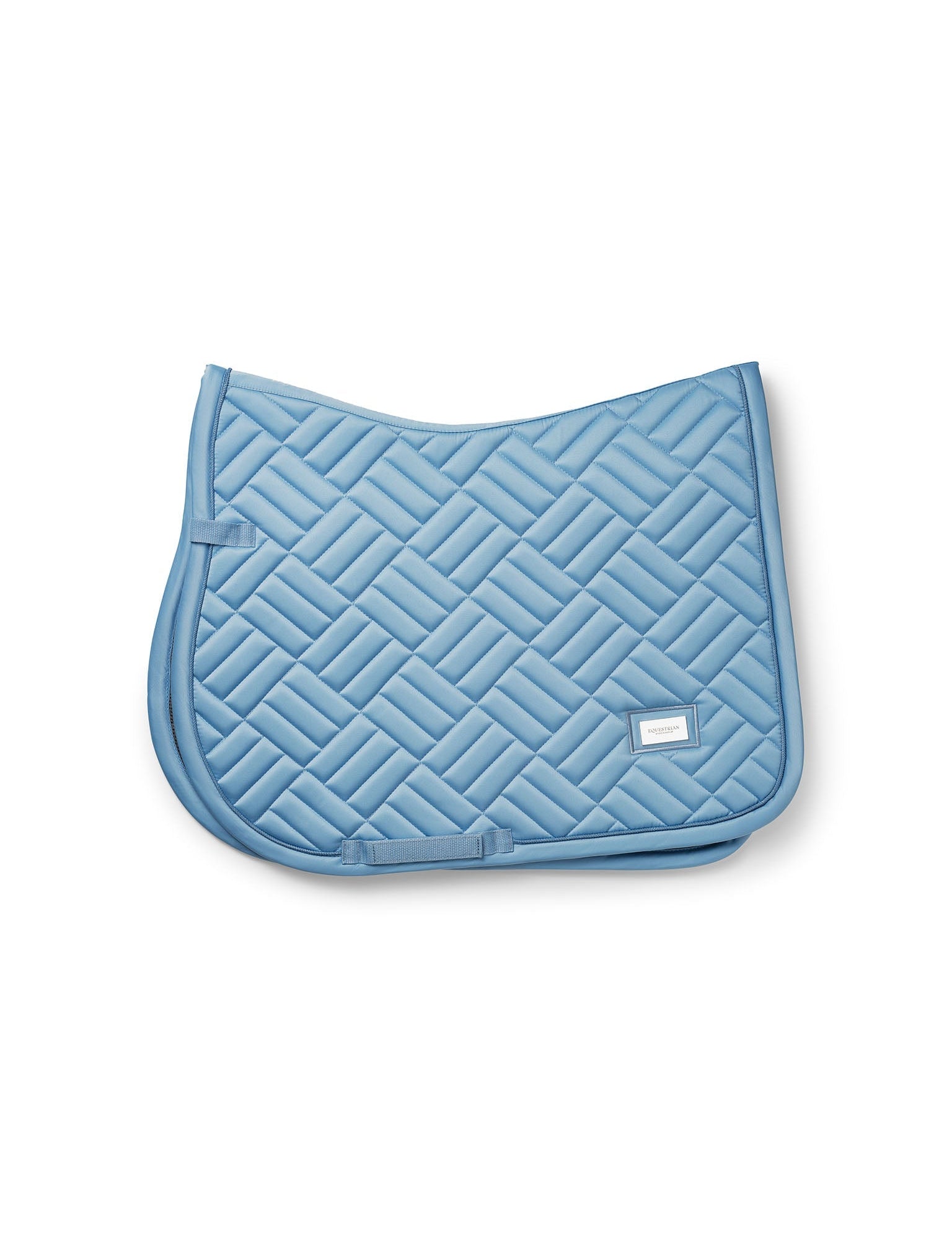 Equestrian Stockholm Jump Saddle Pad Modern Midsummer Blue - Equestrian Stockholm - Equiluxe Tack