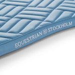 Equestrian Stockholm Jump Saddle Pad Modern Midsummer Blue - Equestrian Stockholm - Equiluxe Tack