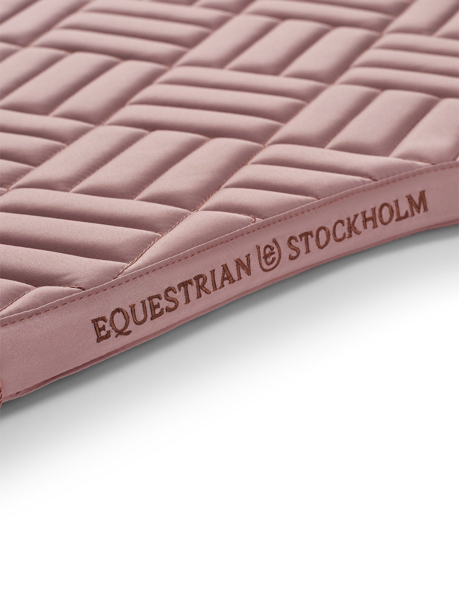 Equestrian Stockholm Jump Saddle Pad Modern Midsummer Blush - Equestrian Stockholm - Equiluxe Tack