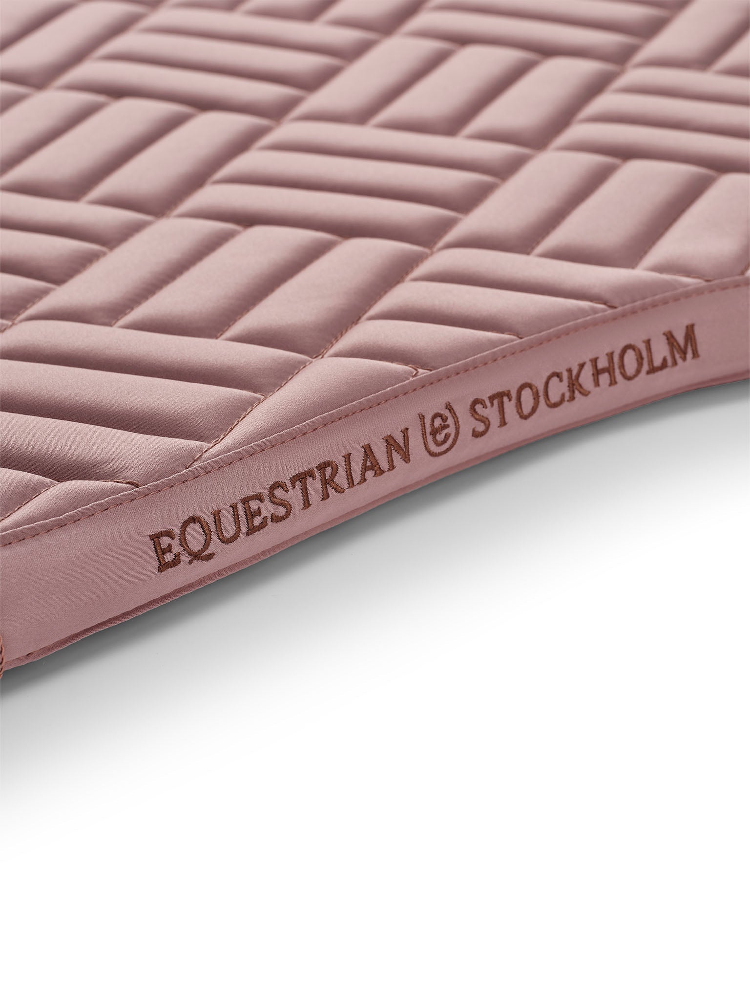 Equestrian Stockholm Jump Saddle Pad Modern Midsummer Blush - Equestrian Stockholm - Equiluxe Tack