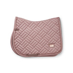 Equestrian Stockholm Jump Saddle Pad Modern Midsummer Blush - Equestrian Stockholm - Equiluxe Tack