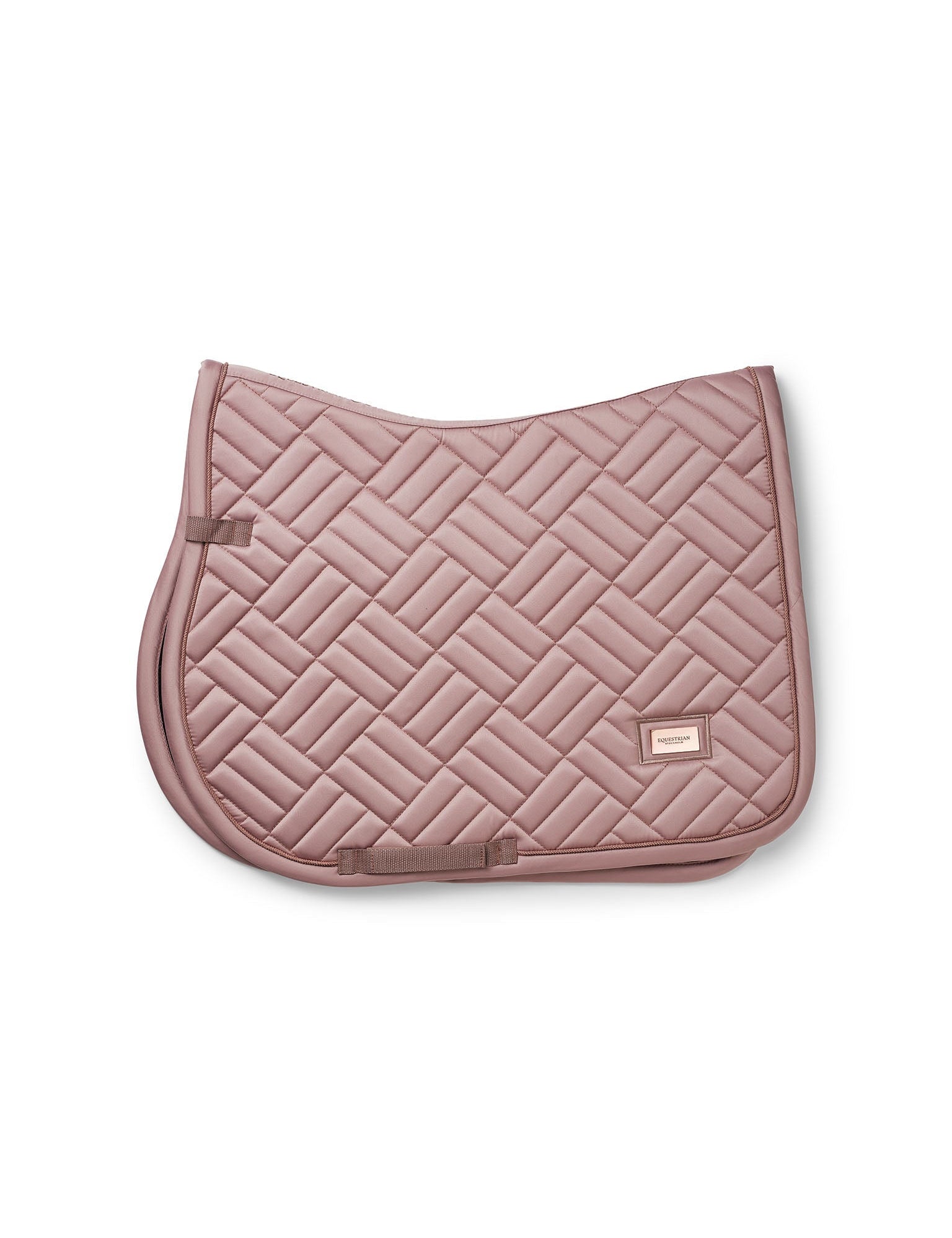 Equestrian Stockholm Jump Saddle Pad Modern Midsummer Blush - Equestrian Stockholm - Equiluxe Tack