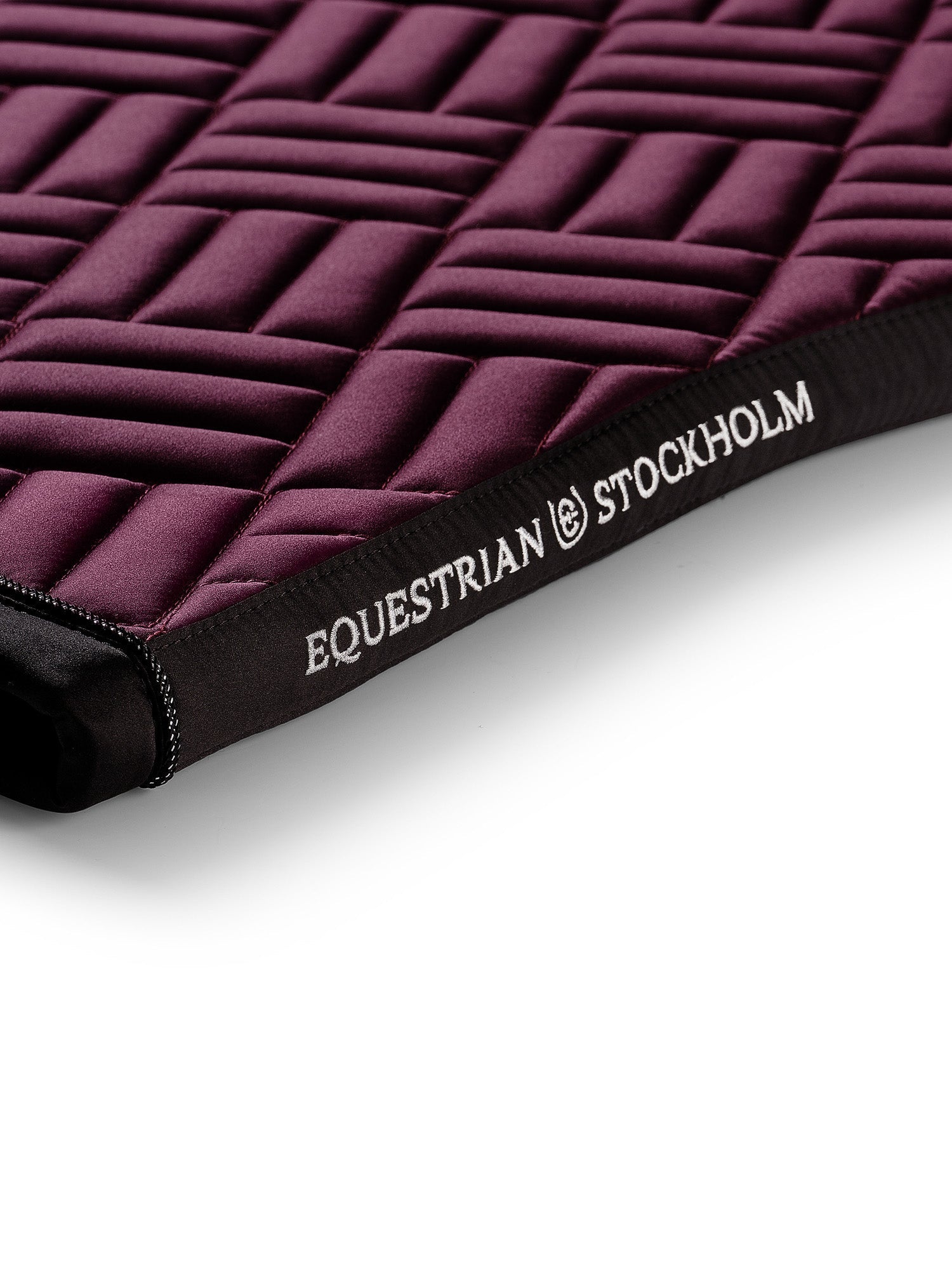 Equestrian Stockholm Jump Saddle Pad Modern Purple Night - Equestrian Stockholm - Equiluxe Tack