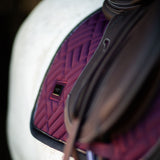Equestrian Stockholm Jump Saddle Pad Modern Purple Night - Equestrian Stockholm - Equiluxe Tack