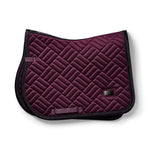 Equestrian Stockholm Jump Saddle Pad Modern Purple Night - Equestrian Stockholm - Equiluxe Tack